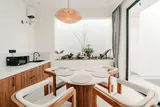 Elara: Dining table set for a shared meal